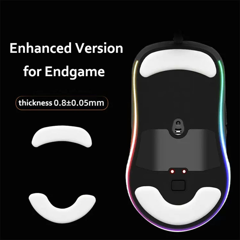 Mouse Gaming Esports - 強化バージョンは、タイガーゲーミングマウススケート、エンドゲームギア用の足、xm1、xm1、rgb、超軽量、ホワイトグライド、カーブエッジをeスポーツします