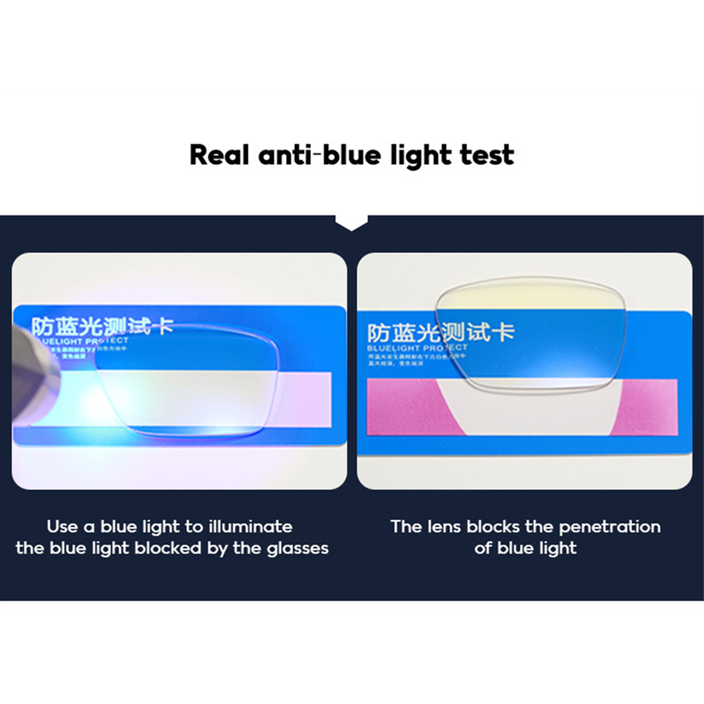 VIVIBEE レトロ航空ブルーライトブロックメガネ男性メタ - Gaming Glasses Blue のレビューと価格