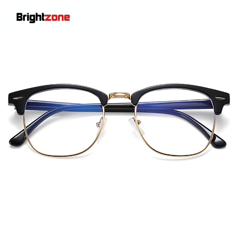 男性と女性のためのクラシックなスクエア老眼鏡,青色光フィルタ - Gaming Glasses Blue のレビューと価格