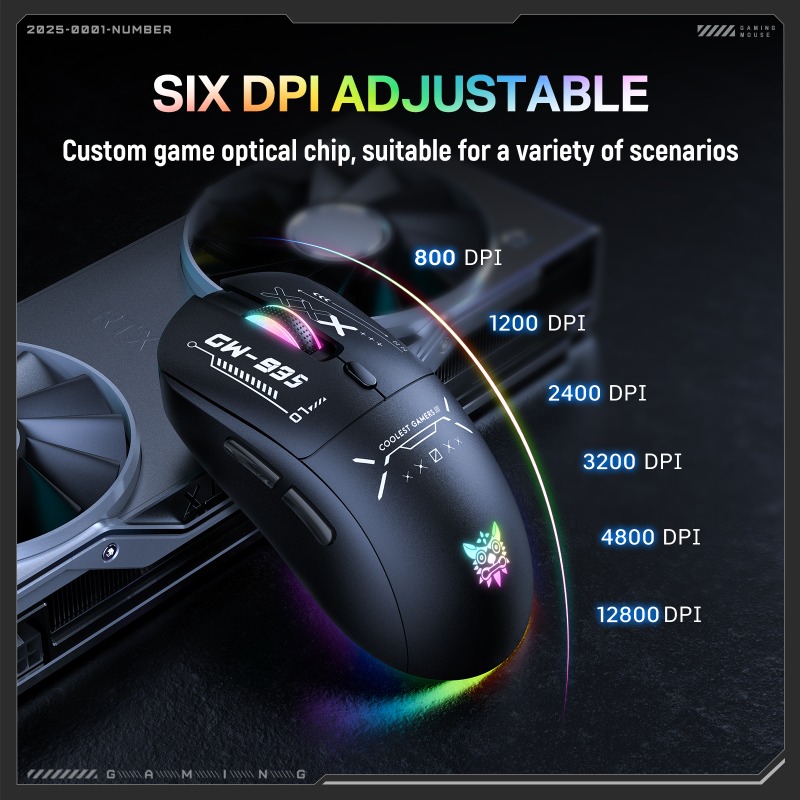 ONIKUMA CW935 ワイヤレスゲーミングマウス トリ - Esports Essential Gaming Pc のレビューと価格