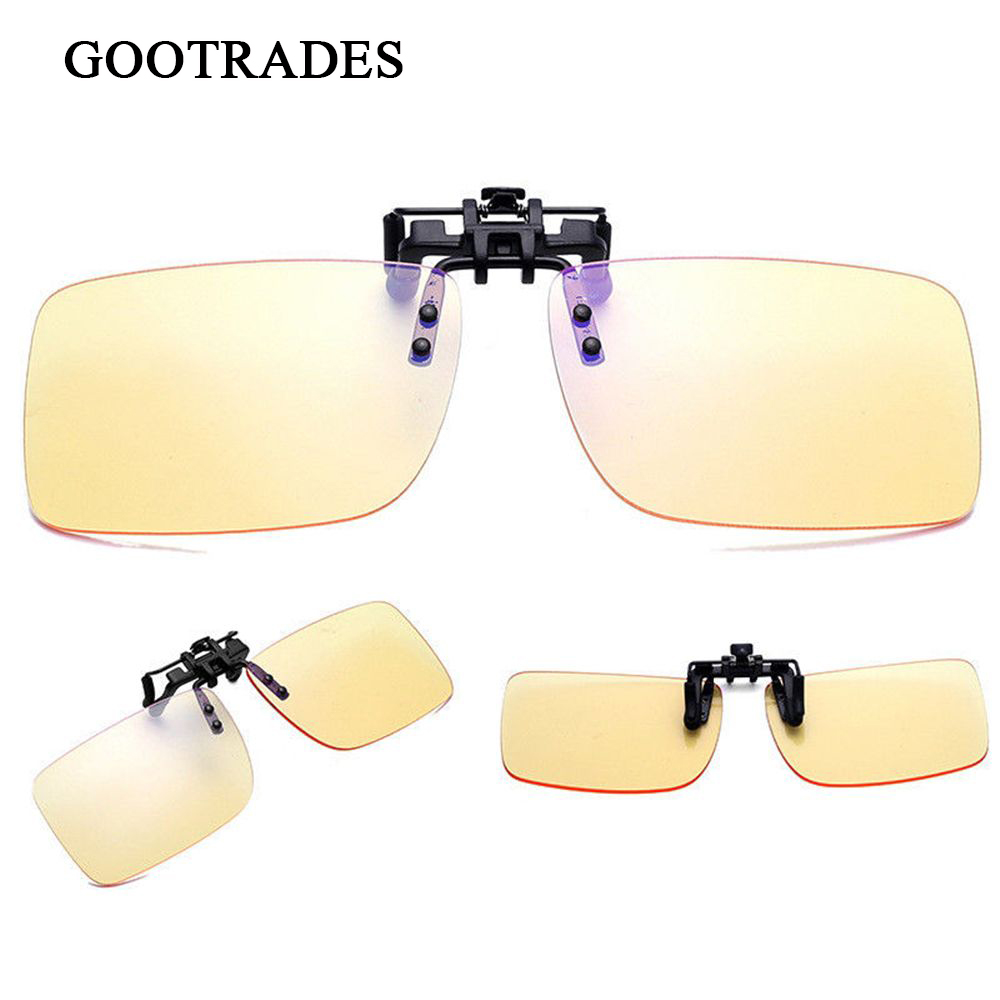 1pcs青色光フィルターブロッキングメガネオフィスコンピュー - Gaming Glasses Blue のレビューと価格