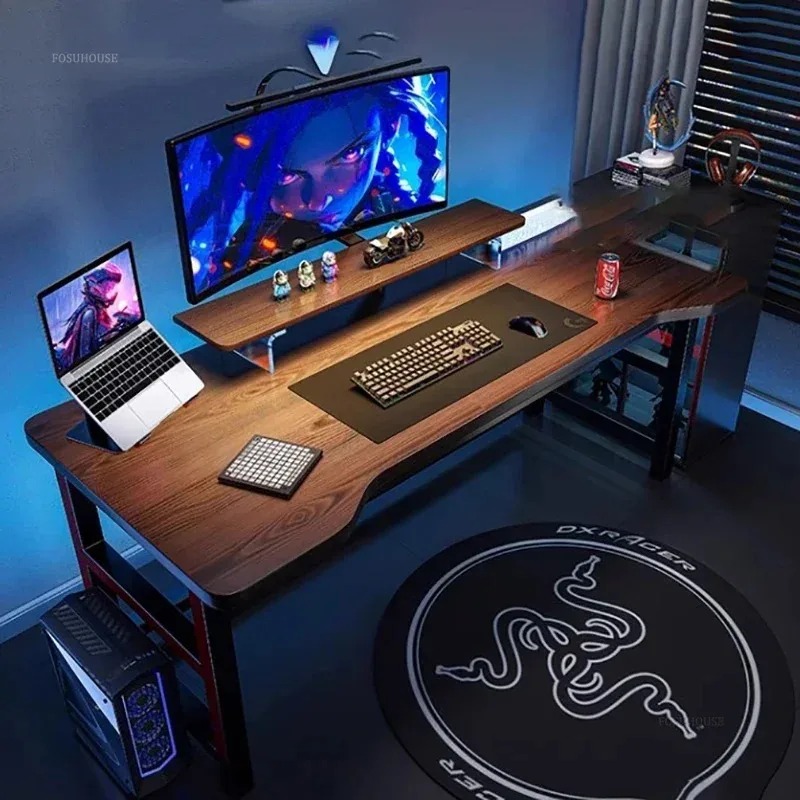北欧デスクトップコンピュータデスクシンプルな賃貸住宅オフィス - Esports Gaming House のレビューと価格