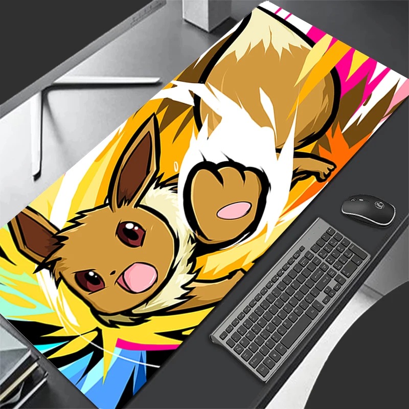 P-ポケモン イーブイ アニメ ゲーミングマウスパッド、拡張 - Esports Gaming Mice のレビューと価格