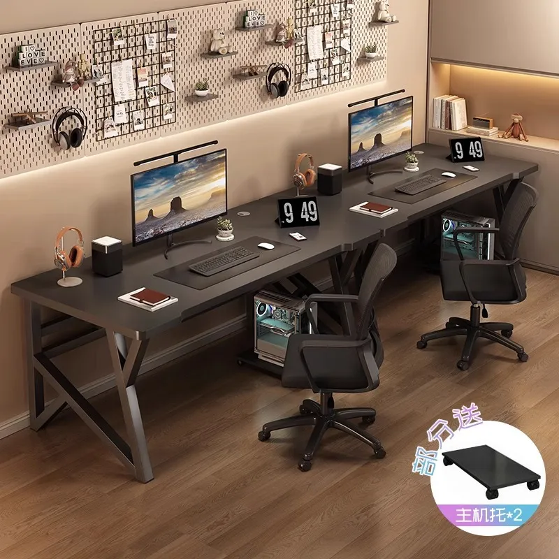 コンピューターデスク用 ダブルEスポーツテーブル ホームベッ - Esports Gaming Station Desk のレビューと価格