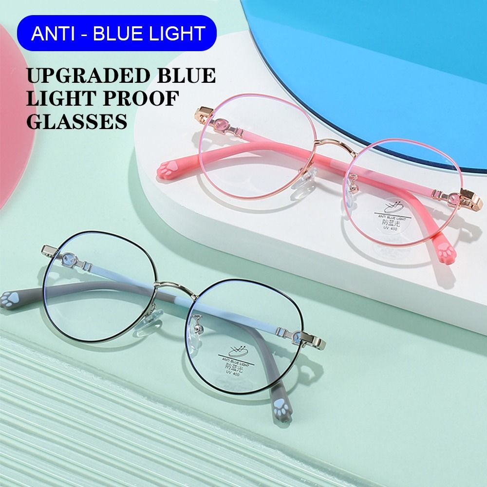 アンチブルーライト子供用メガネ,コンピューターの目の保護具, - Gaming Glasses Blue のレビューと価格
